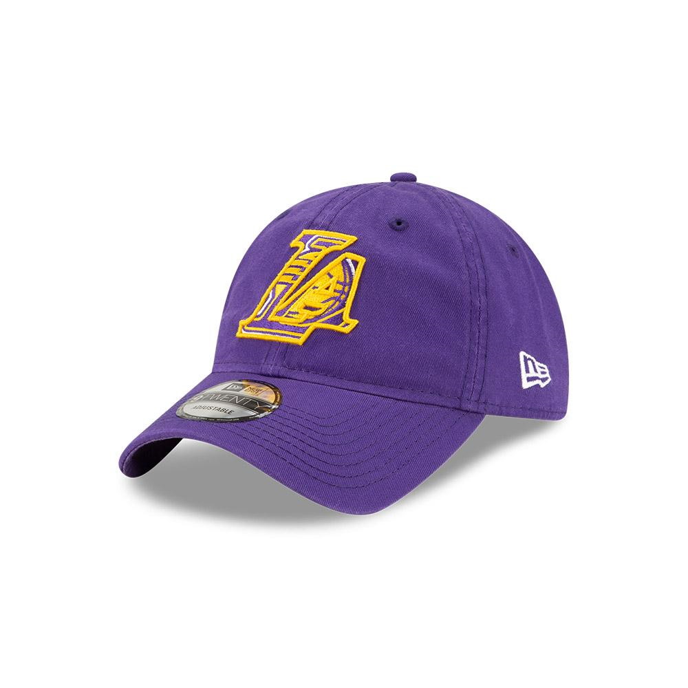 New Era Los Angeles Lakers 9TWENTY 2021 Draft Edition NBA Strapback Hat 1