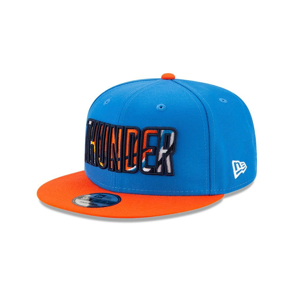 New Era Oklahoma City Thunder 9FIFTY 2021 Draft Edition NBA Snapback Hat 1