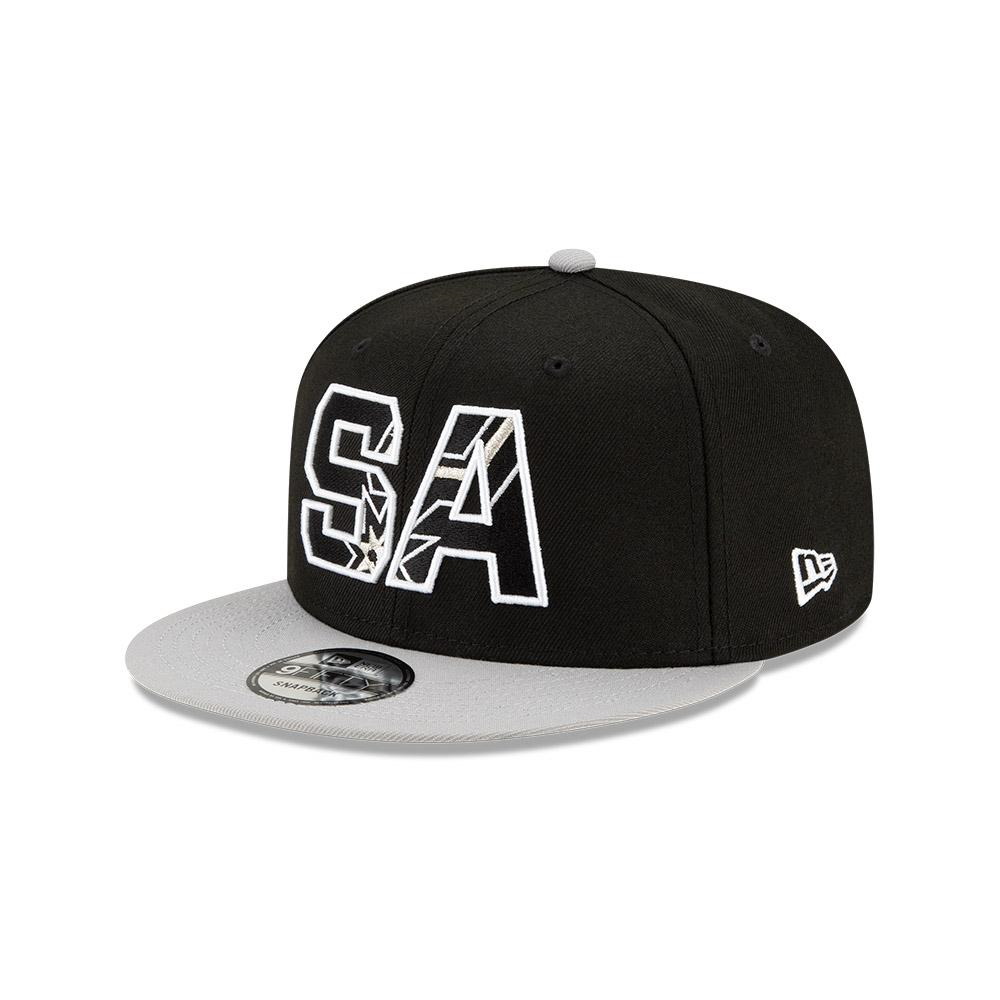 New Era San Antonio Spurs 9FIFTY 2021 Draft Edition NBA Snapback Hat 1