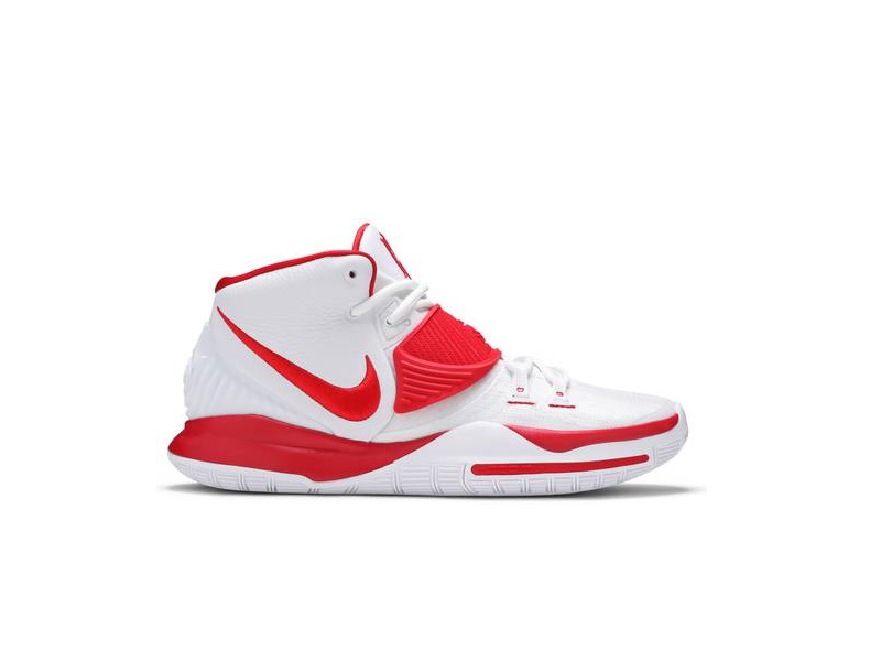 Nike Kyrie 6 White University Red 1