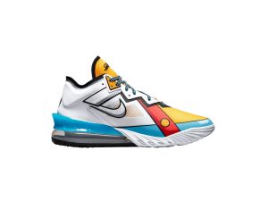 White/Yellow-Teal-Red