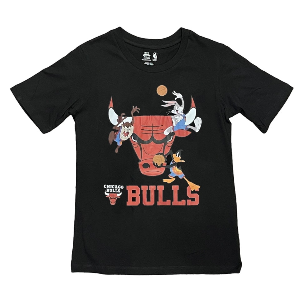 Outerstuff Chicago Bulls Space Jam 2 Warmin Up Youth NBA T shirt 1