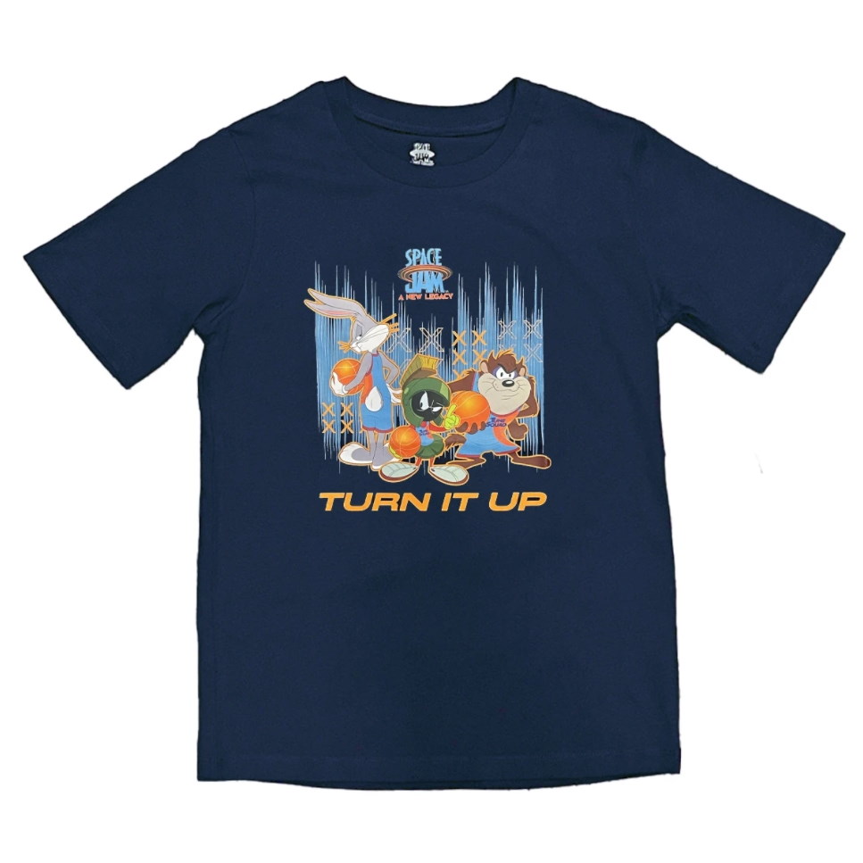 Outerstuff Tune Squad Turn It Up Space Jam 2 Youth T Shirt 1