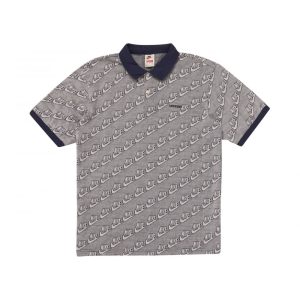 Supreme x Nike Jacquard Polo Navy