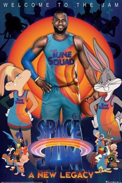 Trends Welcome to the Jam Space Jam 2 Tune Squad Wall Poster 1