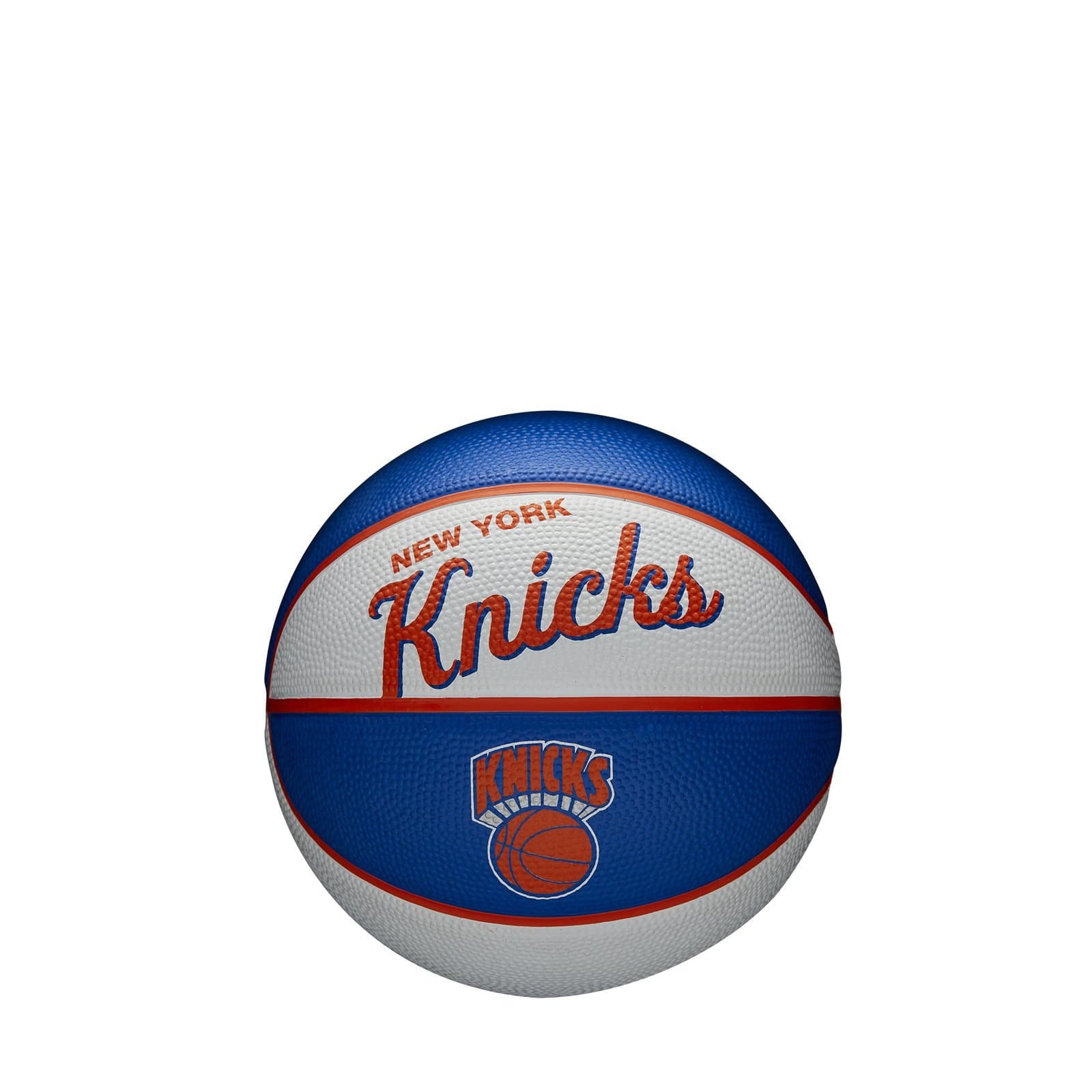 Wilson New York Knicks Team Logo Retro Mini NBA Basketball купить оригинал  - цена в Москве и России с бесплатной доставкой - артикул WTB3200XBNYK