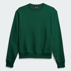 adidas Pharrell Williams Basics Crewneck Sweatshirt Dark Green