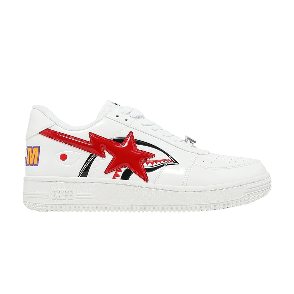 Кроссовки Bapesta Low M2 'Shark Face - White'