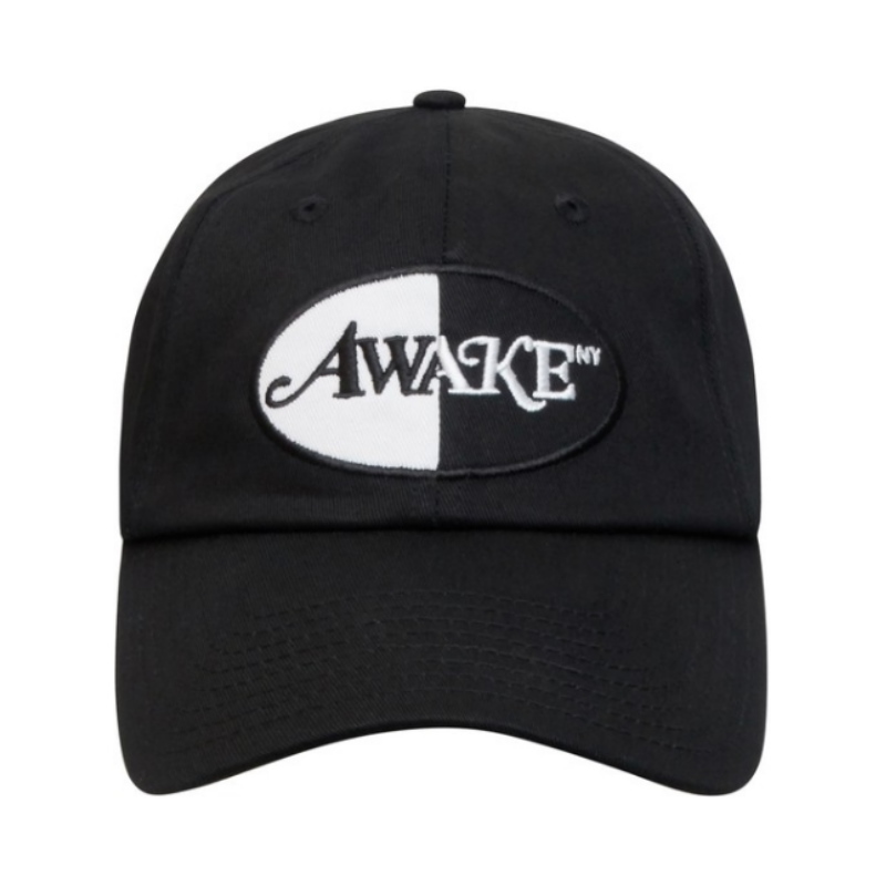 Awake Logo Patch Hat Black