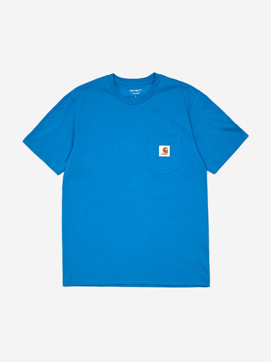Awake x Carhartt WIP T Shirt Blue