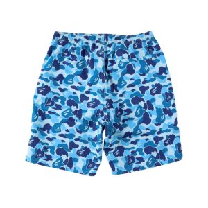 BAPE x Space Jam ABC Camo Beach Shorts Shorts Blue 1