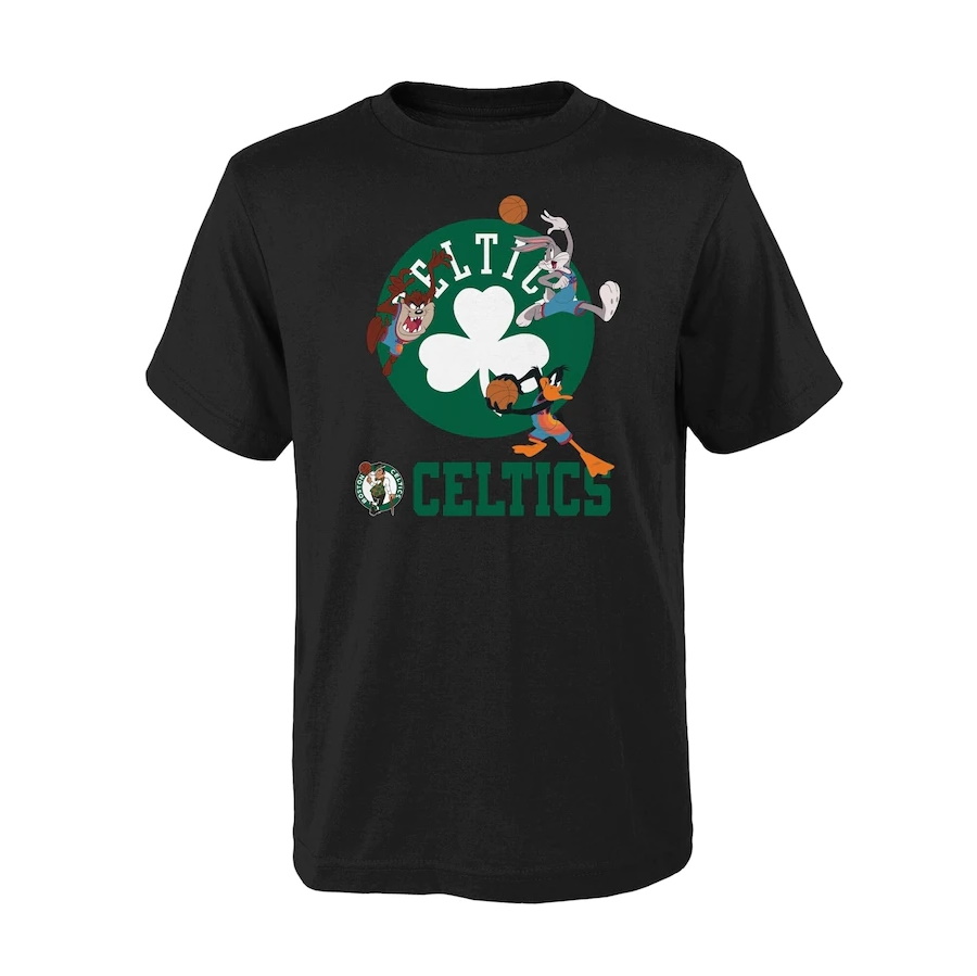 Boston Celtics Warmin Up T Shirt Youth