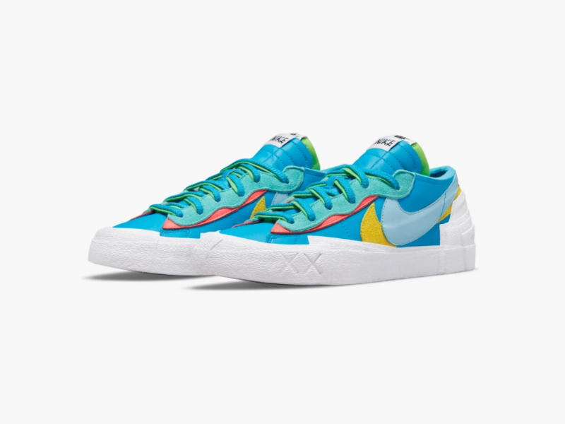 KAWS x sacai x Nike Blazer Low Neptune Blue DM7901 400