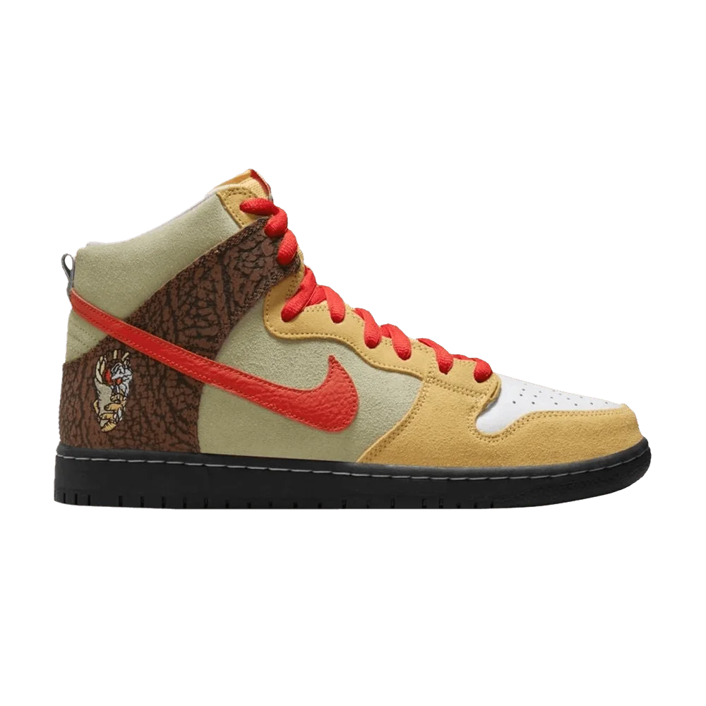 Кроссовки Color Skates x Nike Dunk High SB 'Kebab and Destroy'