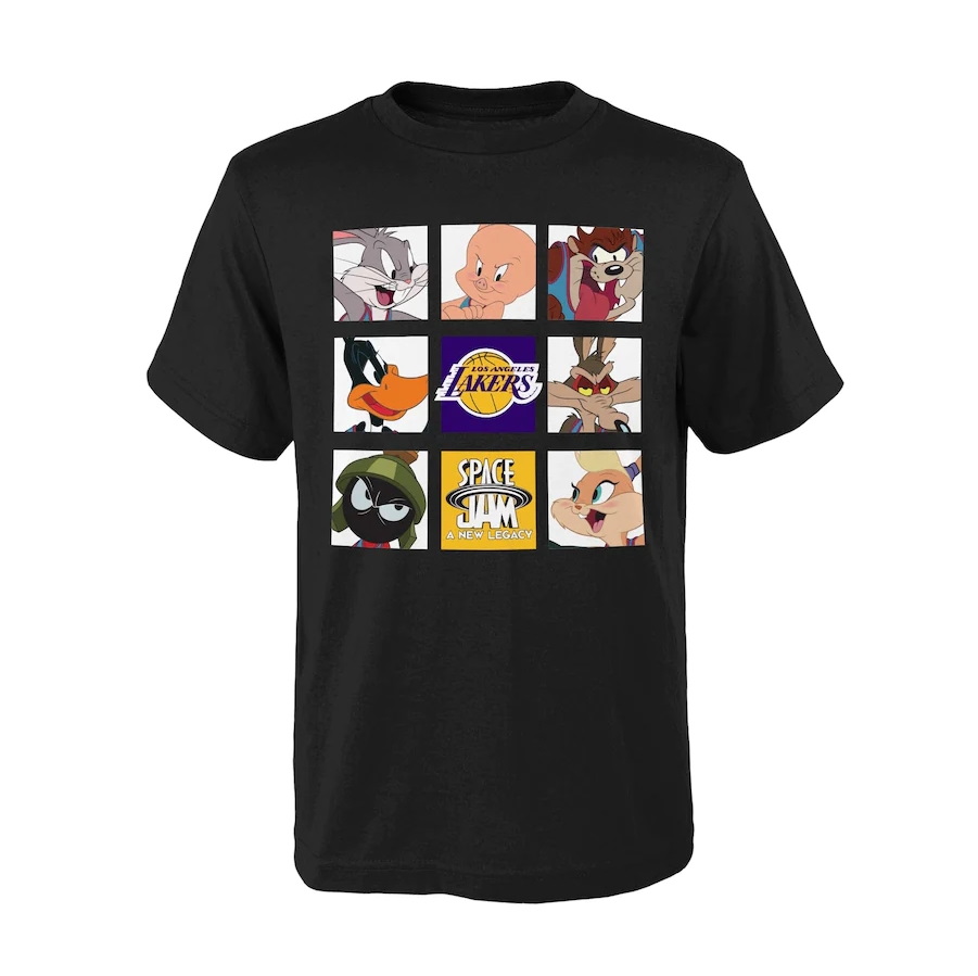 Los Angeles Lakers Tune Zoom T Shirt Youth