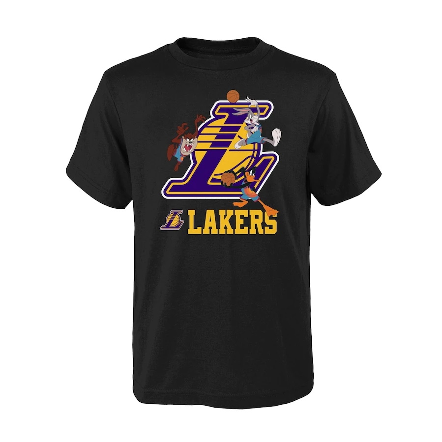 Los Angeles Lakers Warmin Up T Shirt Youth