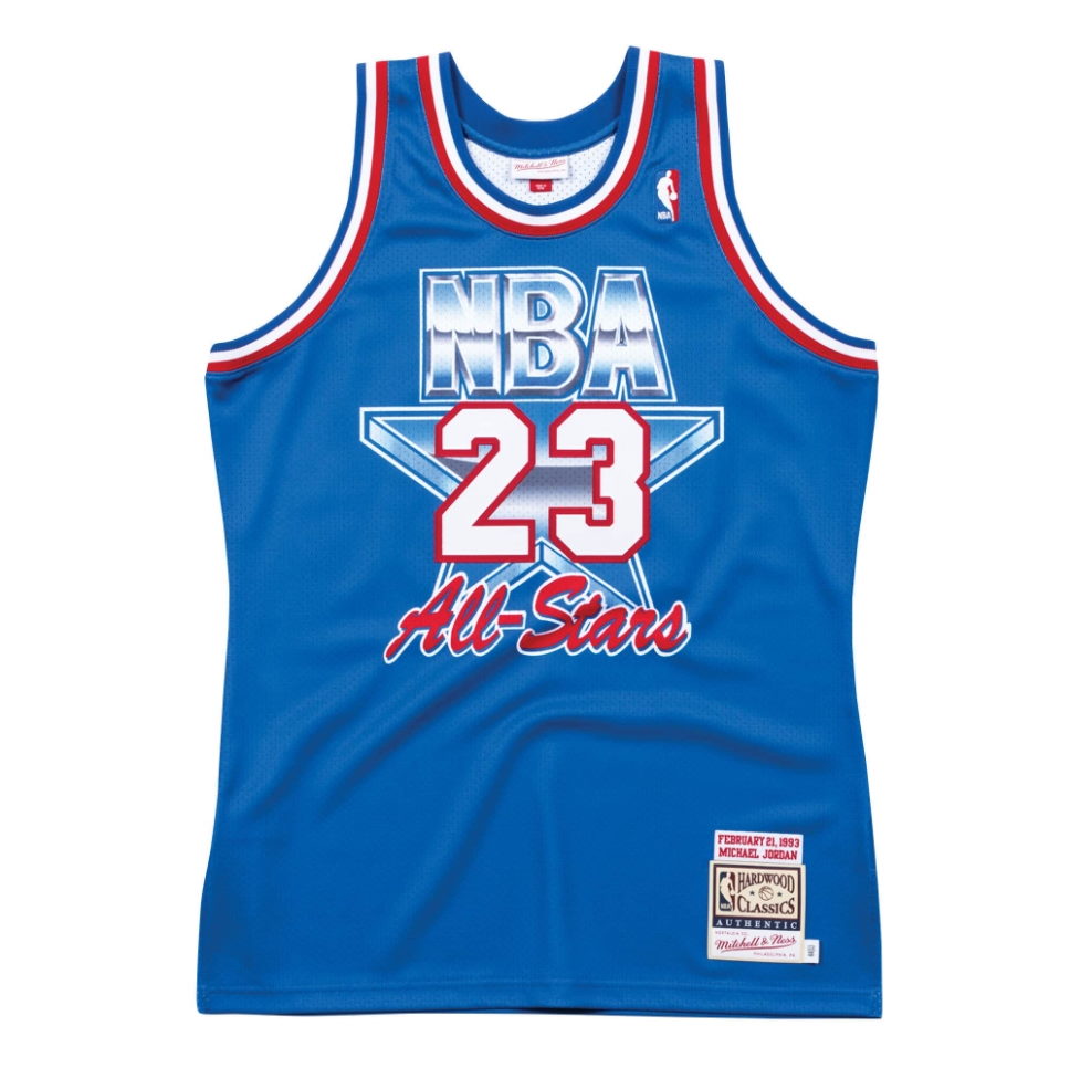 Mitchell Ness Michael Jordan 1993 All Star Game Hardwood Classics Throwback NBA Authentic Jersey