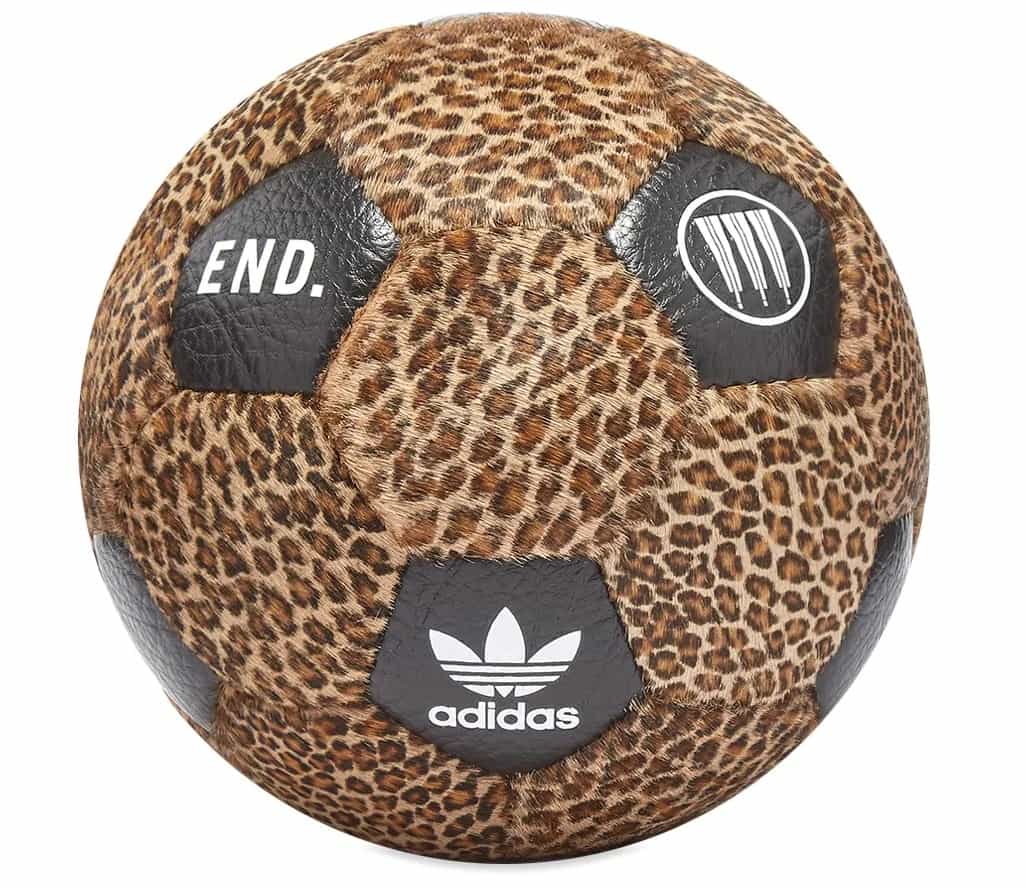 Neighborhood x END x adidas Away Soccer Ball Leopard