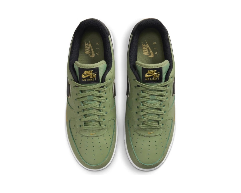 Nike Air Force 1 07 LV8 Metallic Swoosh Pack Oil Green DA8481 300