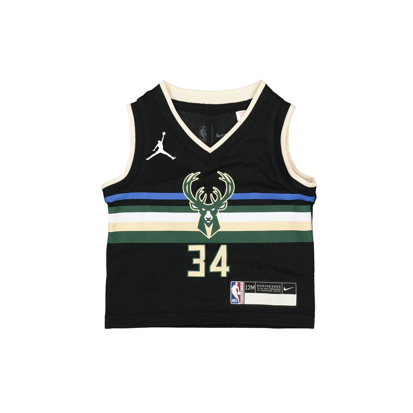 Nike Giannis Antetokounmpo Milwaukee Bucks 2021 Statement Edition Infant NBA Jersey