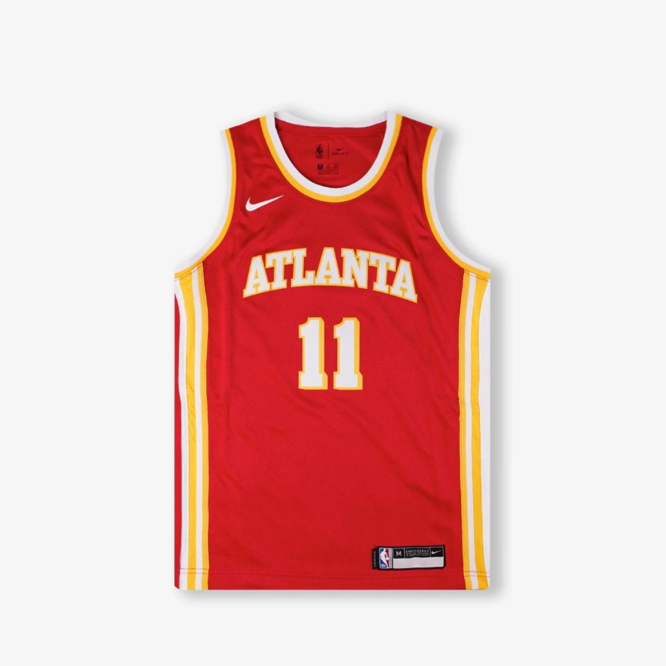 Nike Trae Young Atlanta Hawks 2021 Icon Edition Youth NBA Swingman Jersey