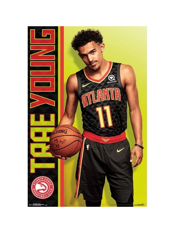 Trends Trae Young Atlanta Hawks NBA Wall Poster