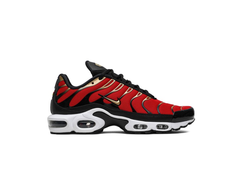Wmns Nike Air Max Plus Red Gold