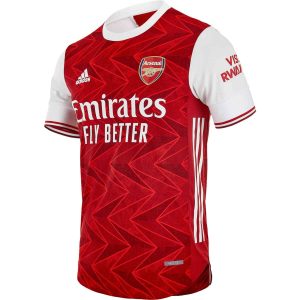 adidas Arsenal 2021 Authentic Home Shirt Jersey Red