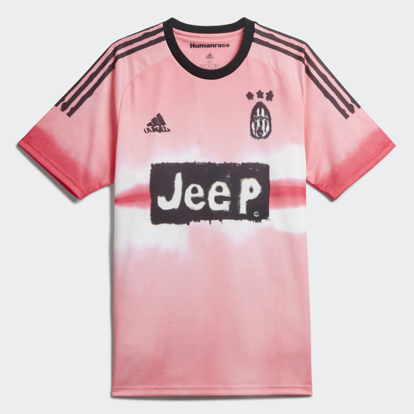 adidas Juventus Human Race Jersey Glow PinkBlack