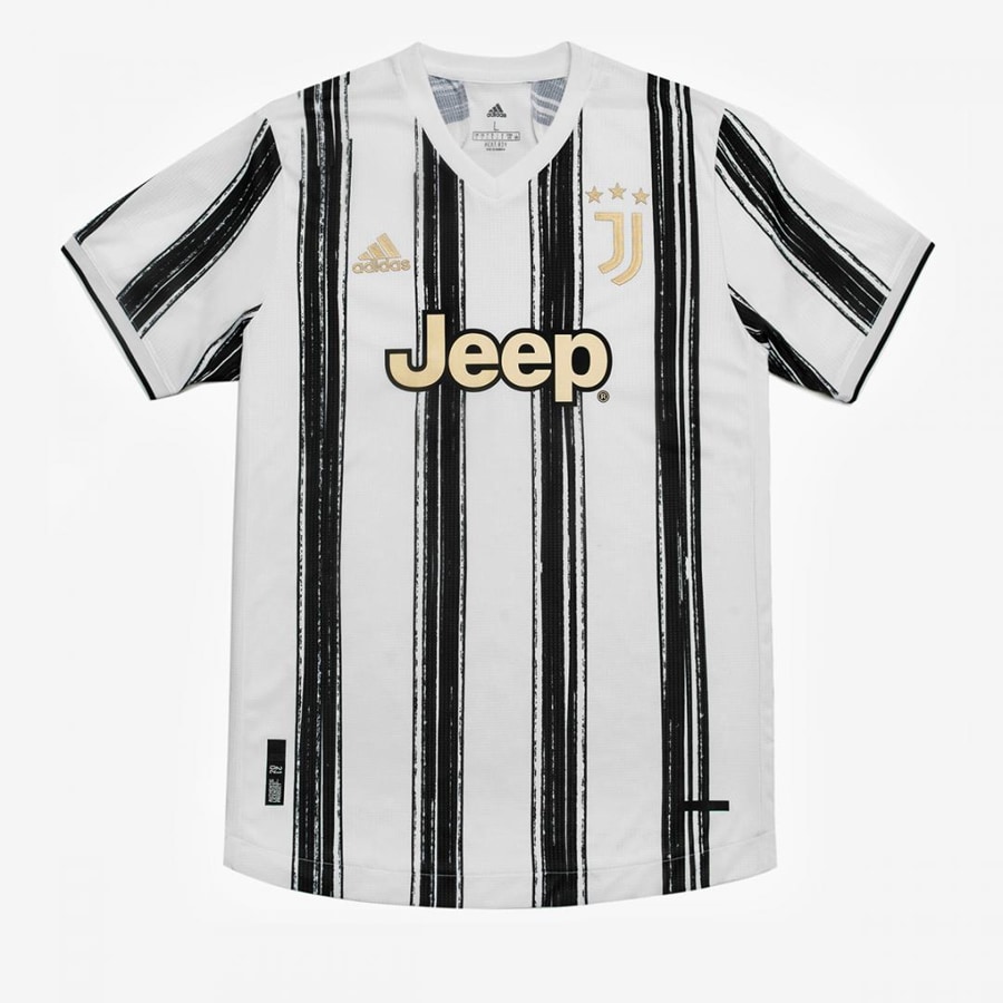 adidas Juventus Maglia Gara Home Authentic 202021 Jersey White