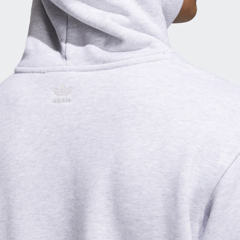 Adidas hoodie light grey heather sale