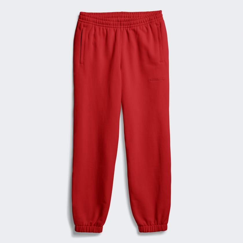 adidas Pharrell Williams Basics Sweat Pants Active Red