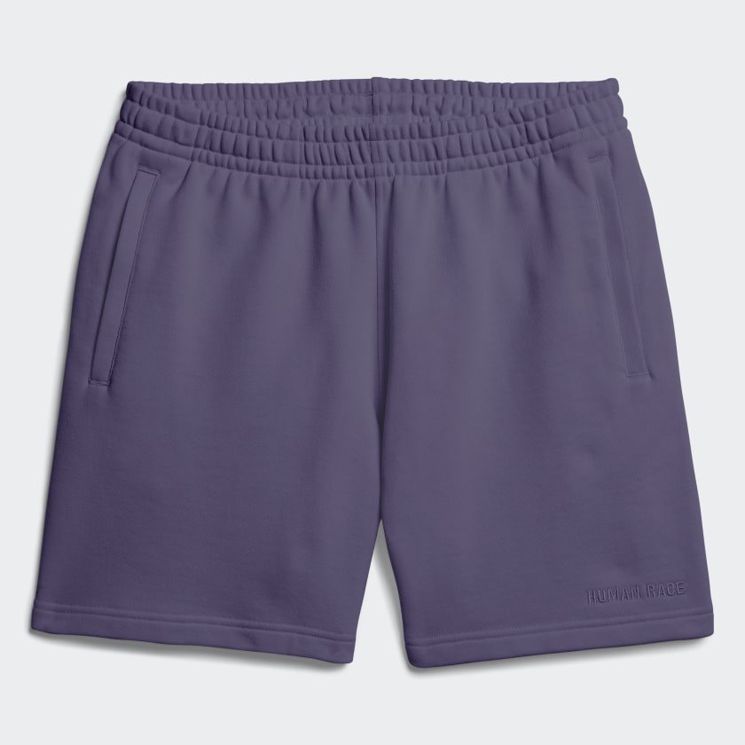 adidas Pharrell Williams Basics Sweat Shorts Tech Purple