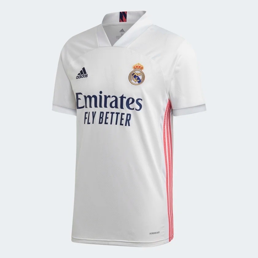 adidas Real Madrid 9 Benzema Home Authentic Shirt 2021 Jersey White