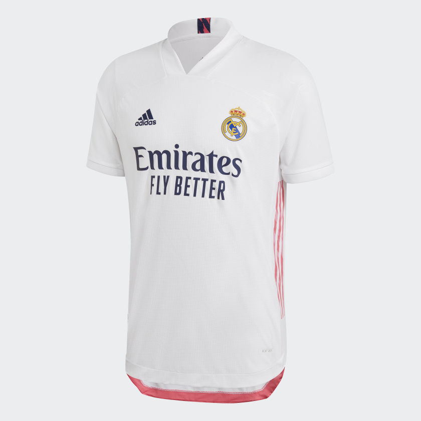 adidas Real Madrid Home Authentic Shirt Jersey White