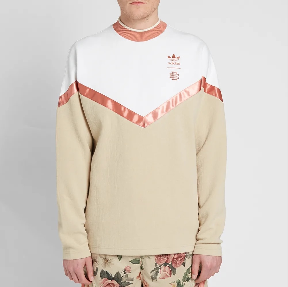 adidas x Eric Emanuel Sweatshirt Stone Khaki