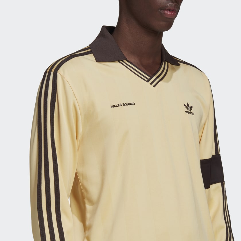 adidas x Wales Bonner Football Jersey Orange Tint