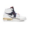White/Midnight Navy-Team Red-Metallic Gold