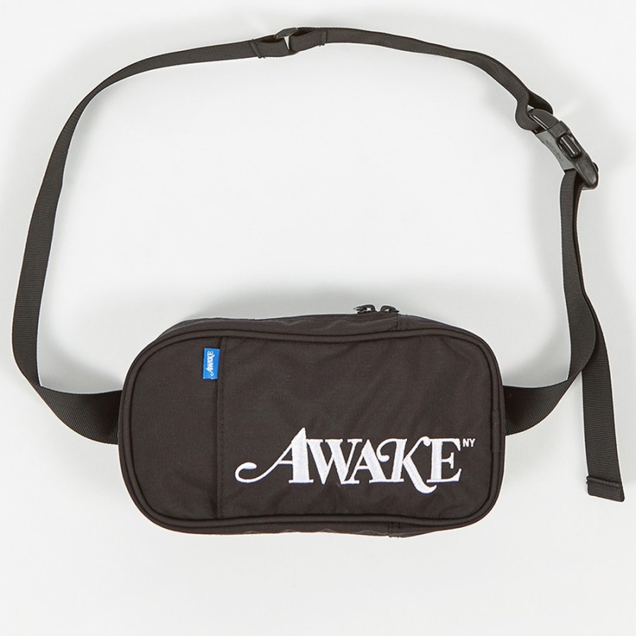 Awake Classic Logo Sidebag Black