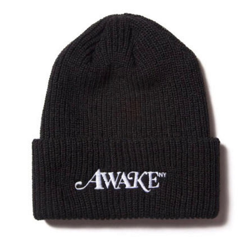 Awake Logo Beanie Black