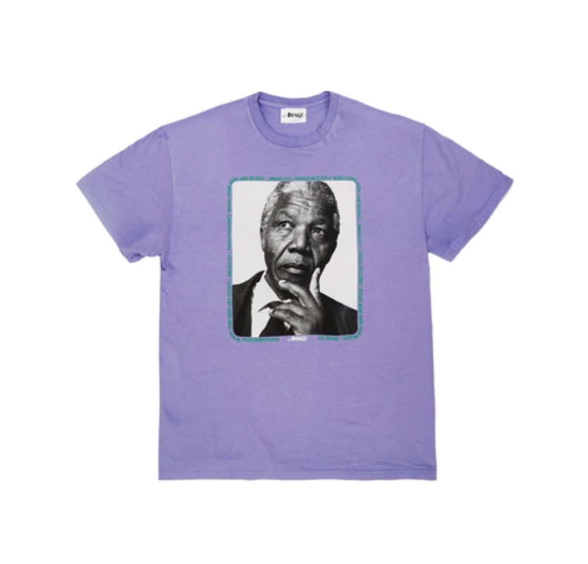 Awake Mandela Tee Purple