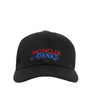 Awake x Moncler Logo Lock Hat Black