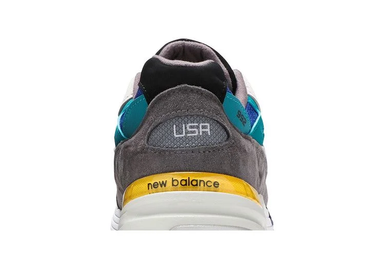 Кроссовки New Balance 992 Made in USA 'Colorblock'