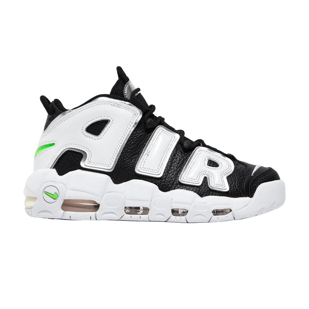 Кроссовки Nike Wmns Air More Uptempo 'Black Metallic Silver'