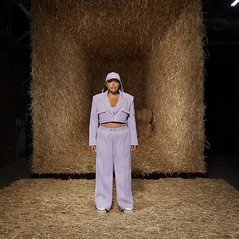 Спортивные штаны adidas Ivy Park 3-Stripes Suit Pants (Plus Size) Purple Glow