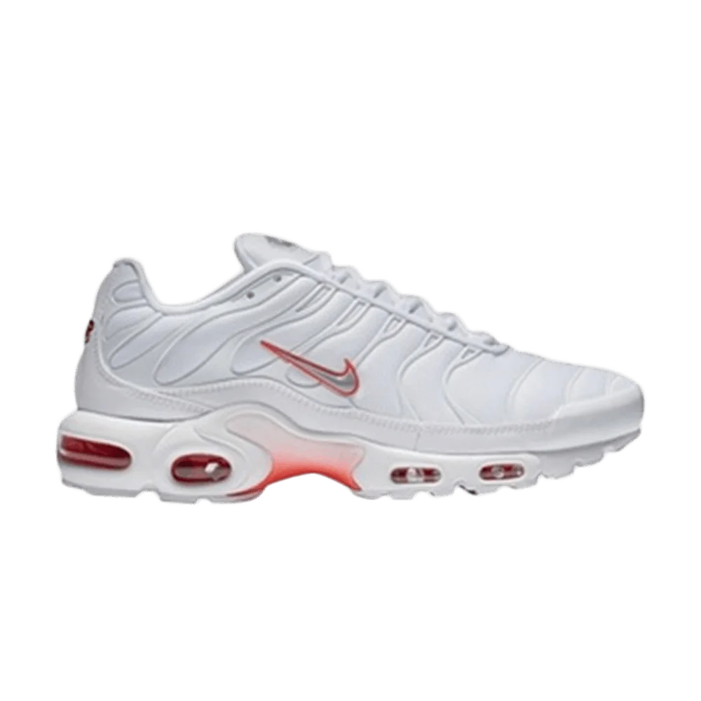 Кроссовки Nike Air Max Plus 'White Grey Crimson'