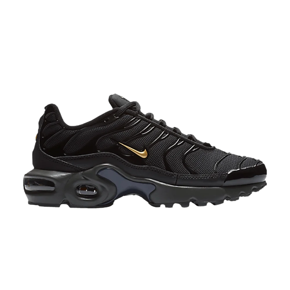 Кроссовки Nike Air Max Plus TN SE BG 'Black Metallic Gold'