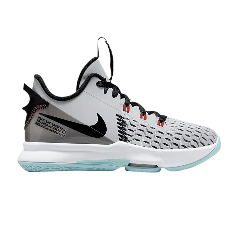 Кроссовки Nike LeBron Witness 5 GS 'Pure Platinum Light Dew'