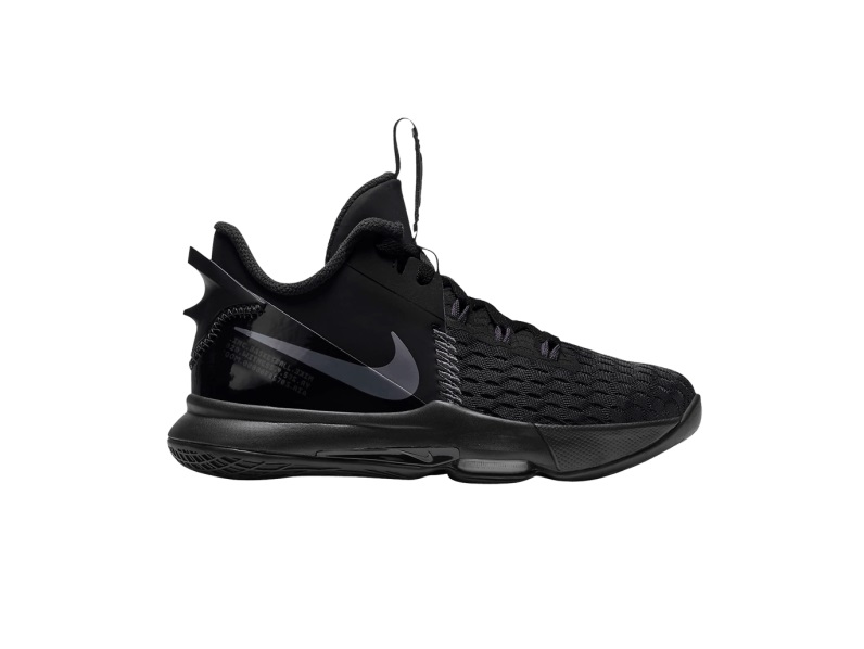 Nike LeBron Witness 5 GS Black Dark Grey