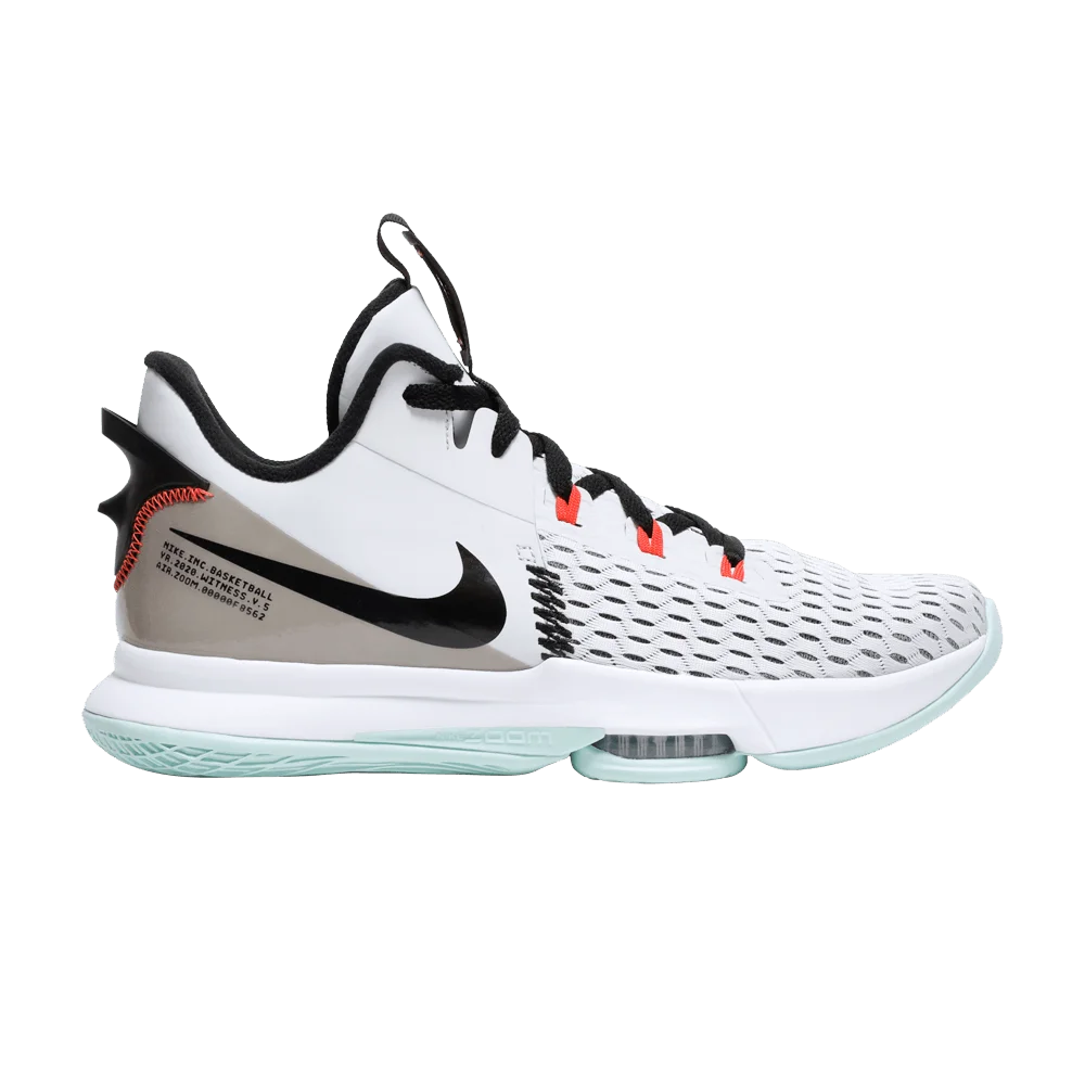 Кроссовки Nike LeBron Witness 5 'Pure Platinum Light Dew'